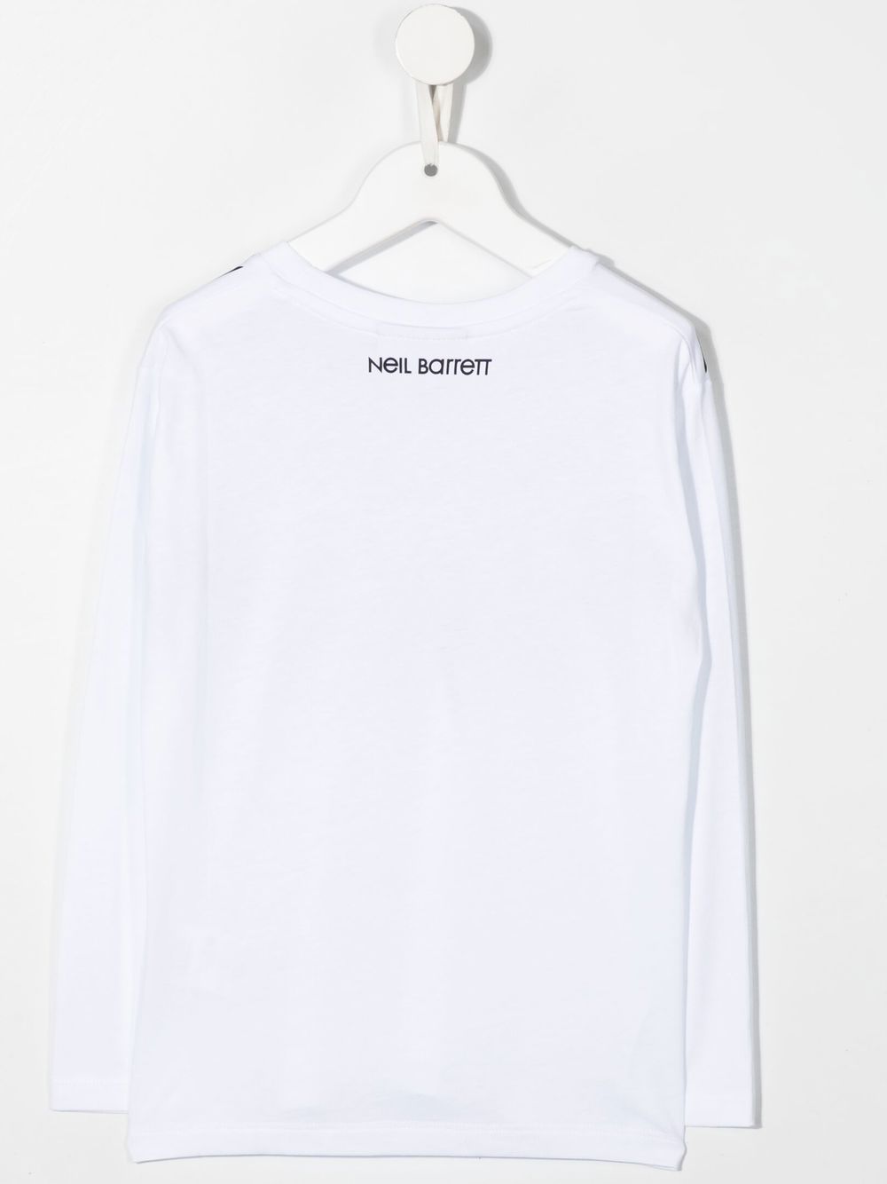 Neil Barrett Kids T-shirt met print - Wit