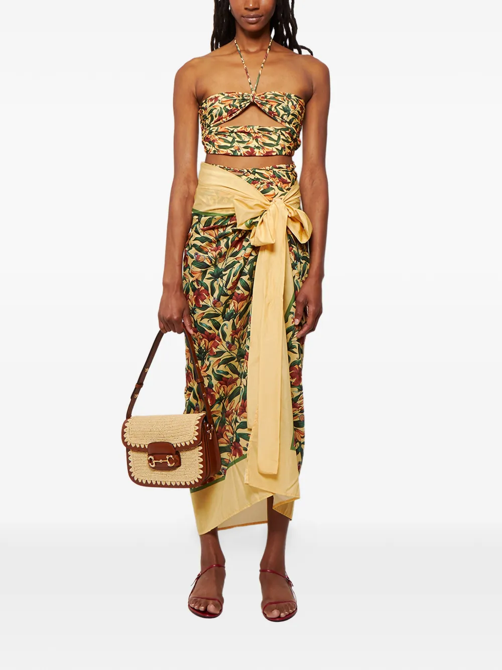 Agua By Agua Bendita Amatista Bikini Top In Multi