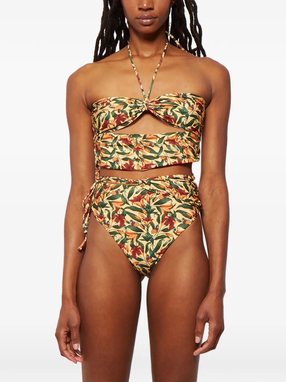 Agua By Agua Bendita Amatista Bikini Top In Multi