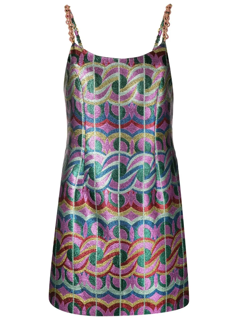 

Rebecca Vallance Tatiana scoop neck mini dress - Multicolour