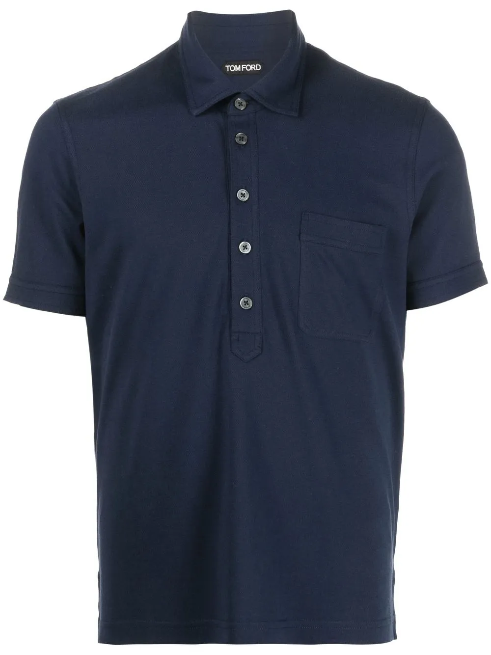 

TOM FORD playera tipo polo manga corta - Azul