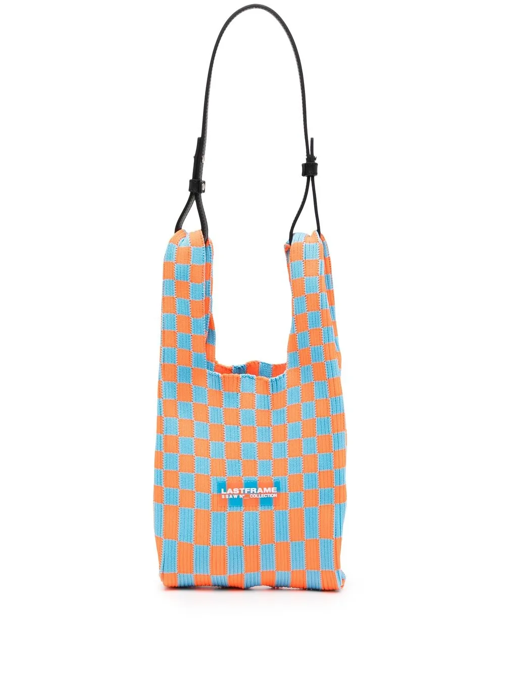 

LASTFRAME tote Market Ichmatsu pequeña - Naranja