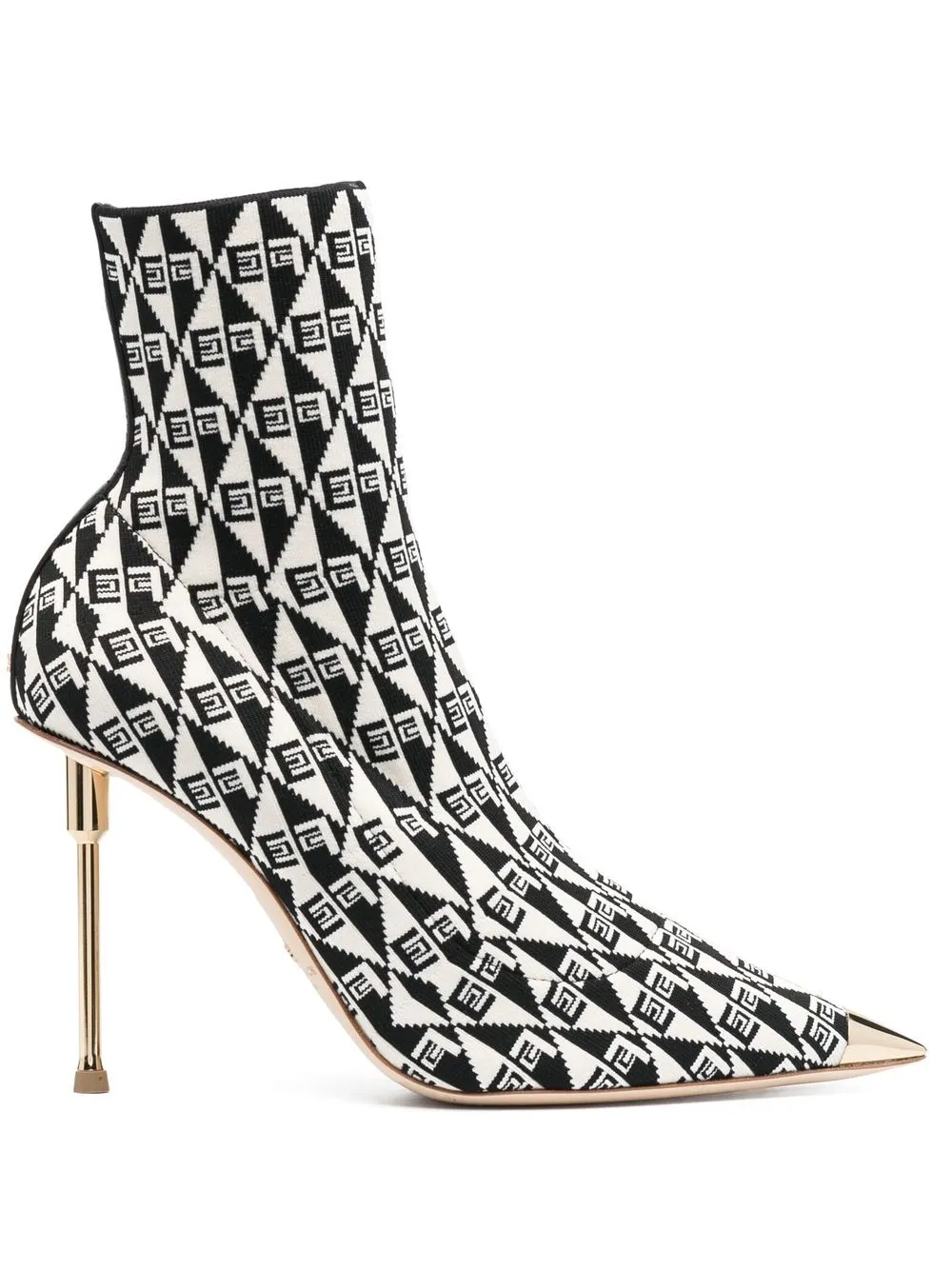 

Elisabetta Franchi botines con estampado gráfico - Neutro