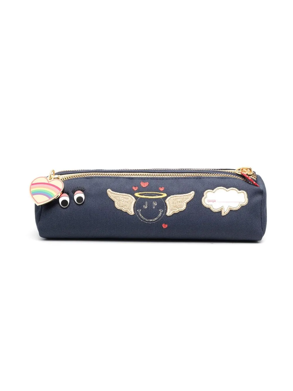 Jeune Premier bolsa bordada mini - Azul