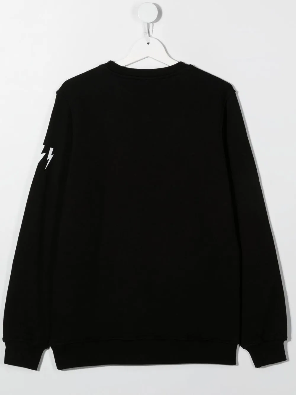 

Neil Barrett Kids sudadera con logo estampado - Negro