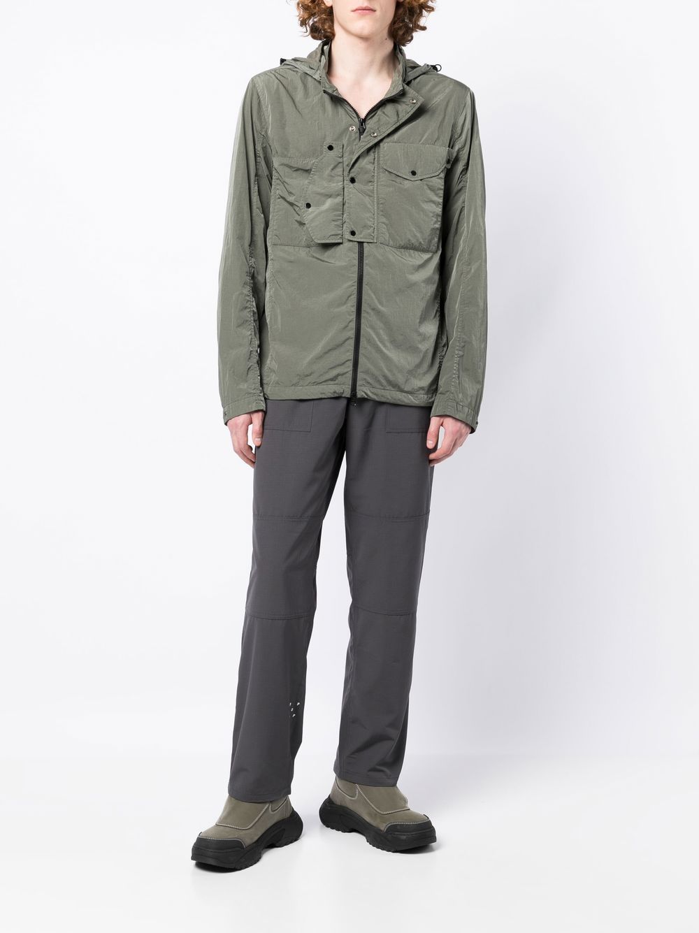 C.P. Company long-sleeve Hooded Jacket - Farfetch