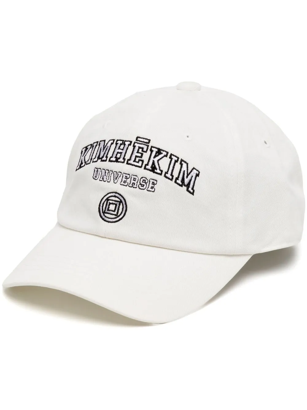 

Kimhekim gorra con logo bordado - Blanco