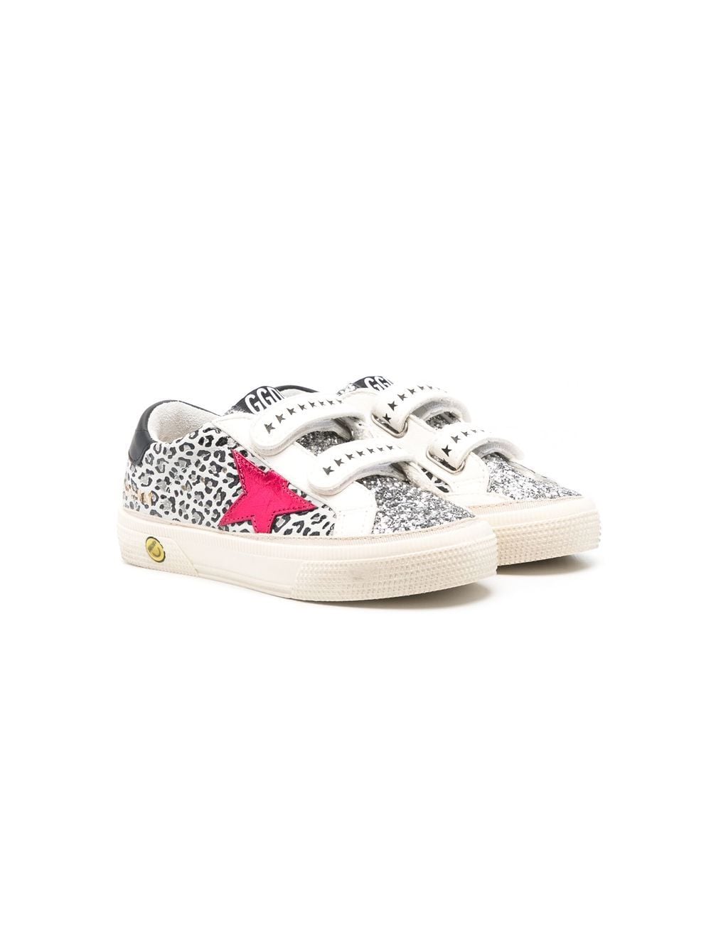 Image 1 of Golden Goose Kids May glitter-detail sneakers