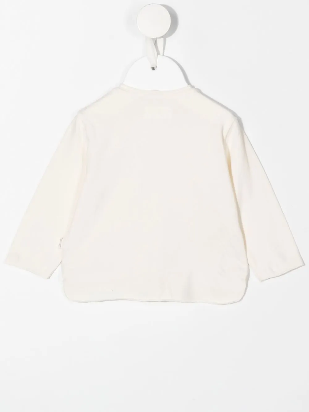 

TEDDY & MINOU button-front crew neck sweater - Neutrals