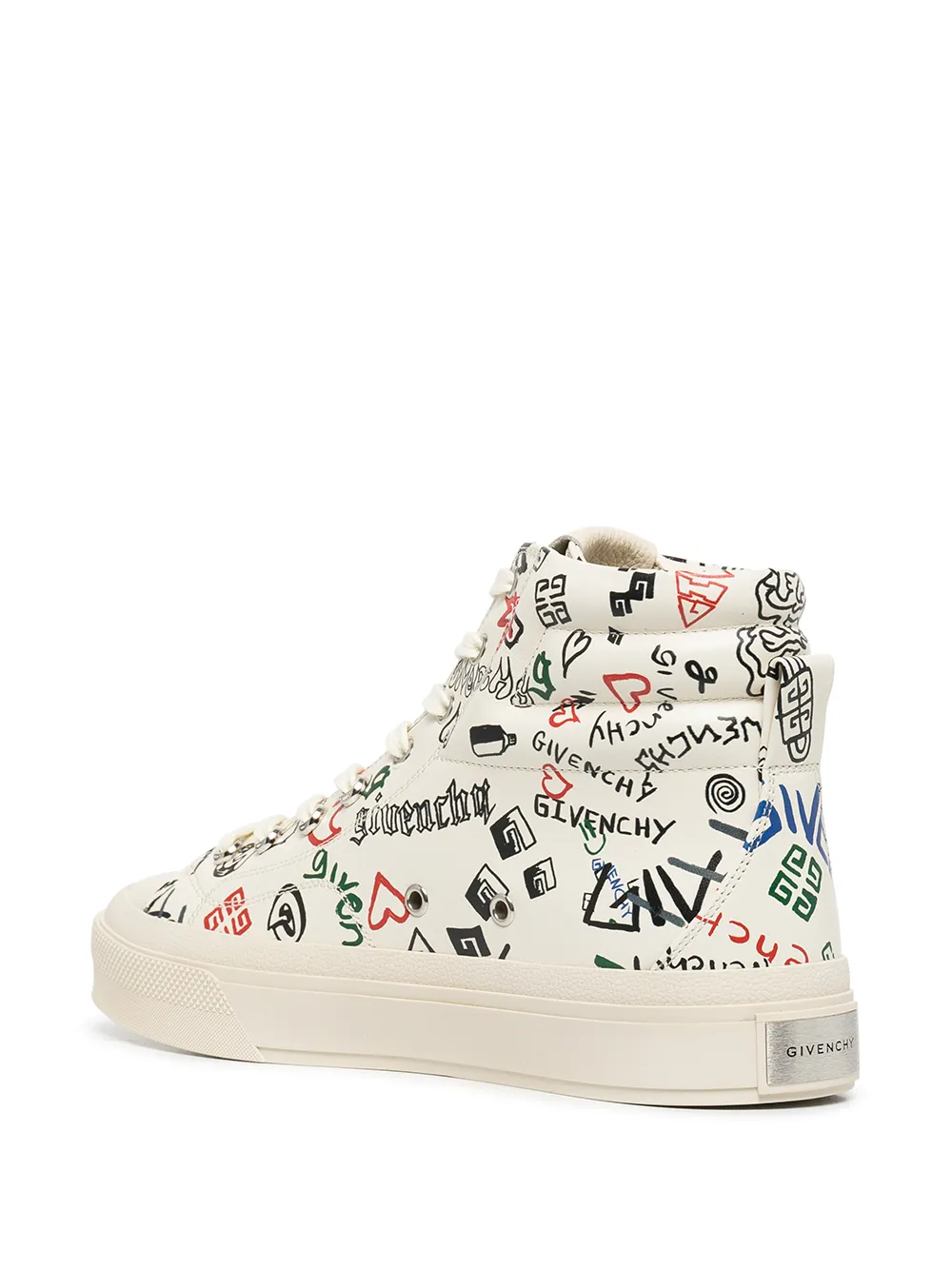 Givenchy Sneakers met logoprint Wit