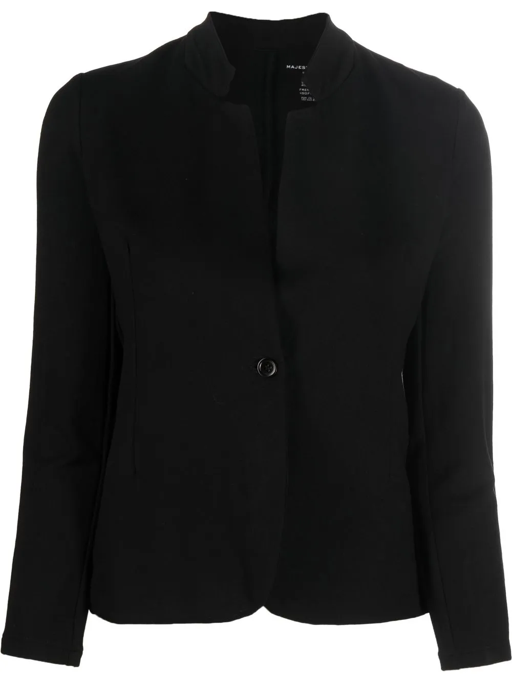 

Majestic Filatures single-breasted blazer - Black