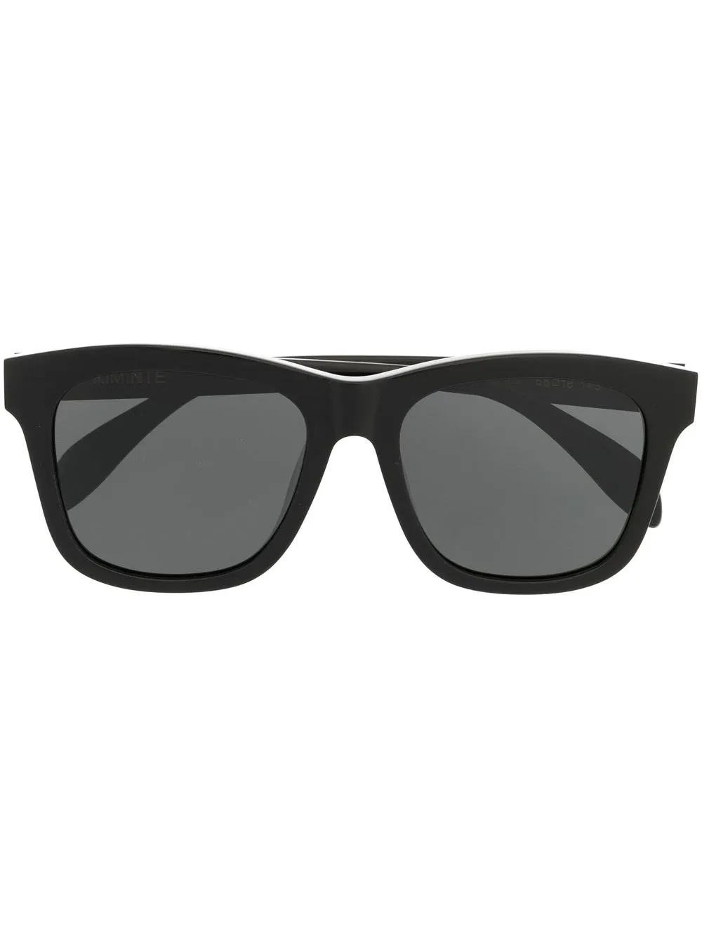 

Kimhekim lentes de sol con armazón cuadrada - Negro