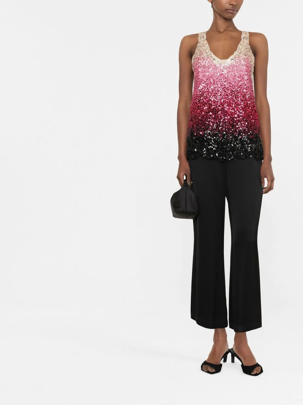 Ermanno Scervino sequin embellished tank top | Vests & Tank Tops | Image 2