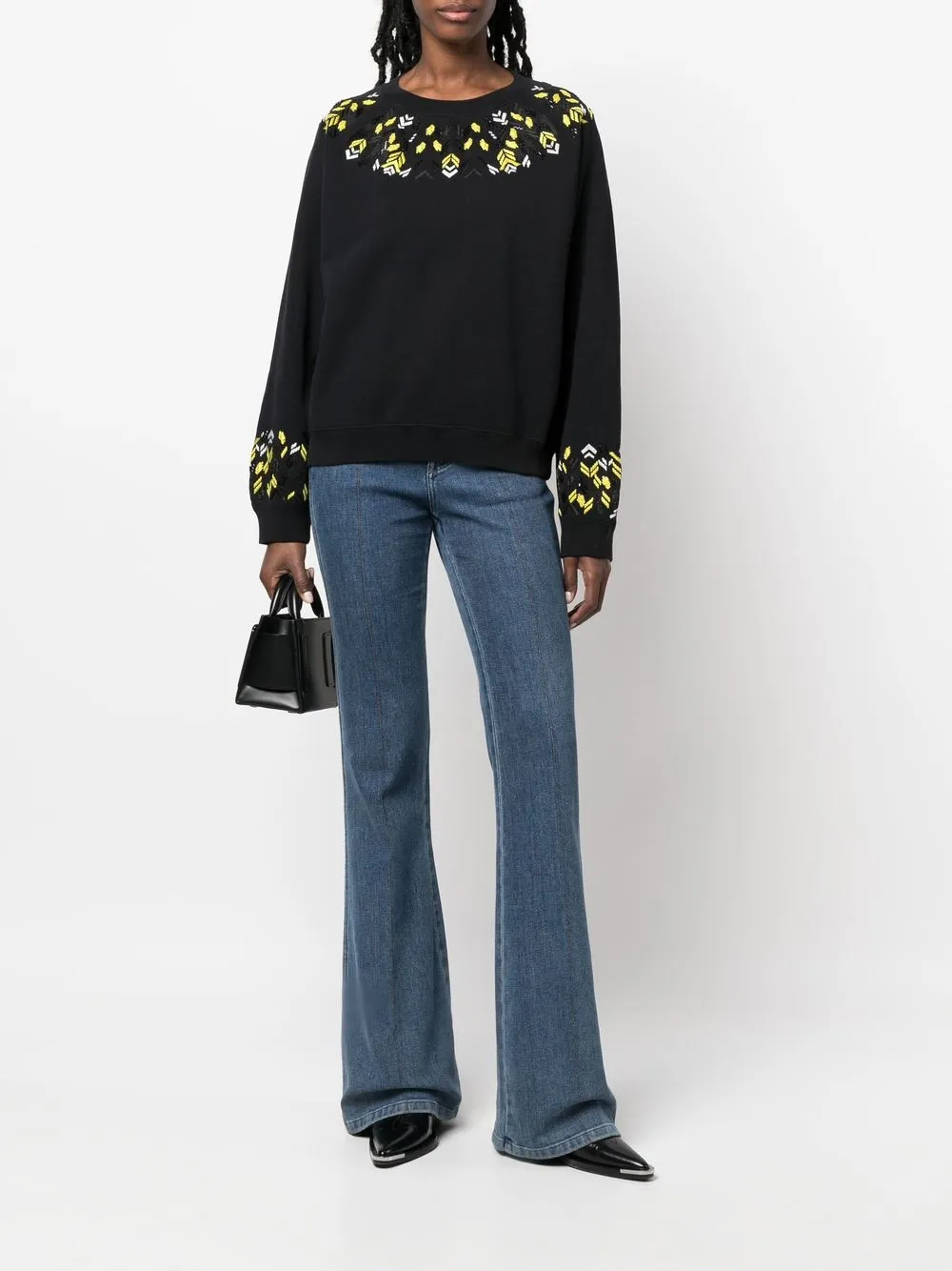 Ermanno Scervino エンブロイダリー スウェットシャツ - Farfetch