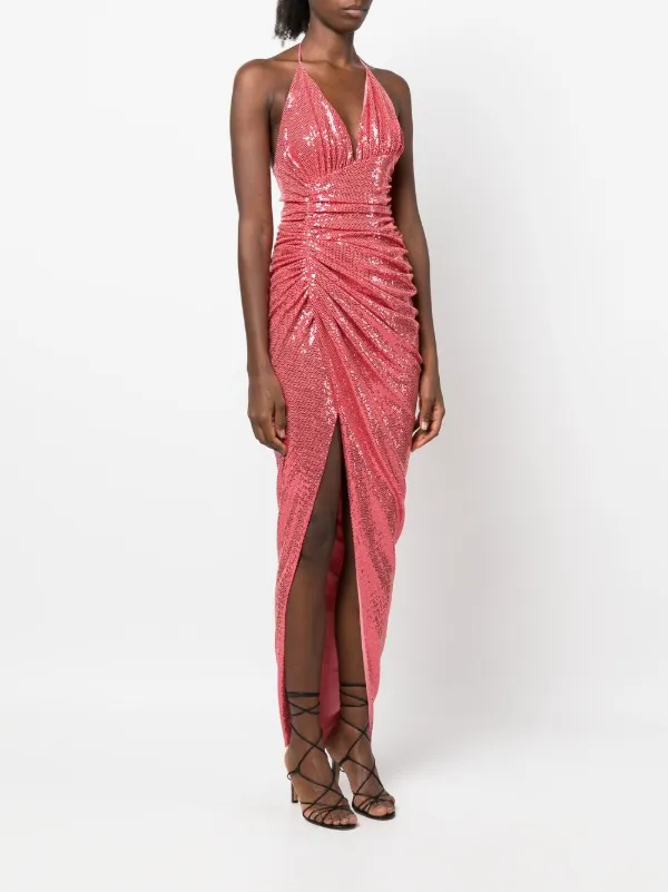 Alexandre vauthier shop pink dress