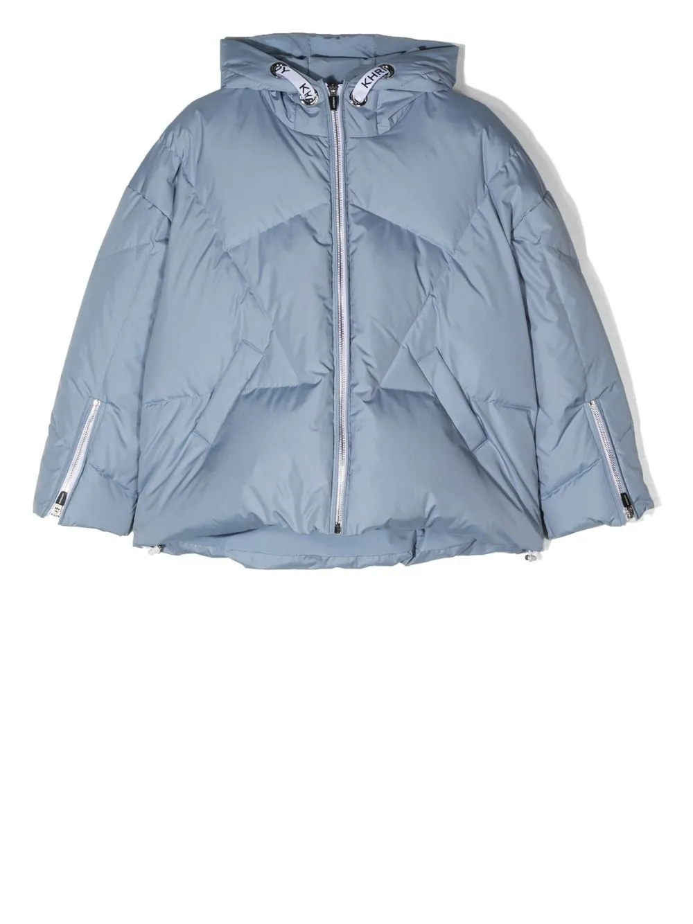 

Khrisjoy Kids Classic feather-down puffer jacket - Blue