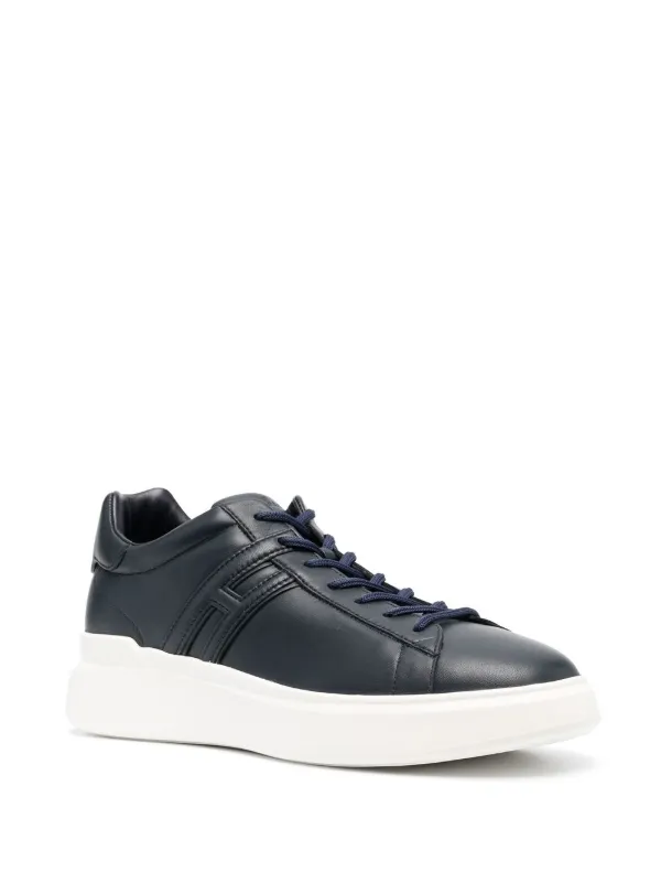 Hogan H580 Leather Sneakers | Blue | FARFETCH