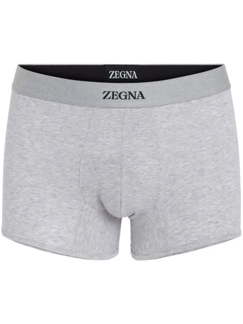 Zegna logo-waistband cotton boxers