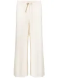 Jil Sander drawstring-waist cashmere trousers - Neutrals