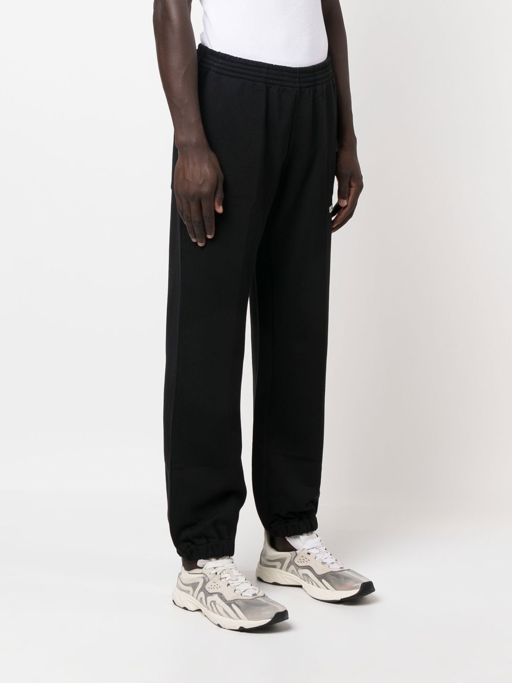 Shop Marni Logo-patch Track Pants In Black