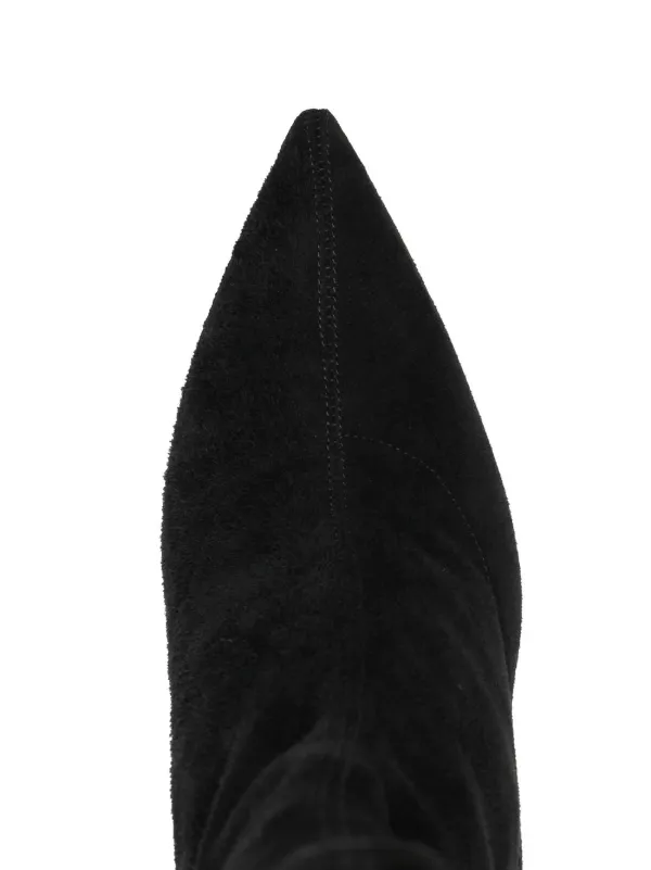 Aquazzura Yedhi Disco Ball 170mm Boots Black FARFETCH IN