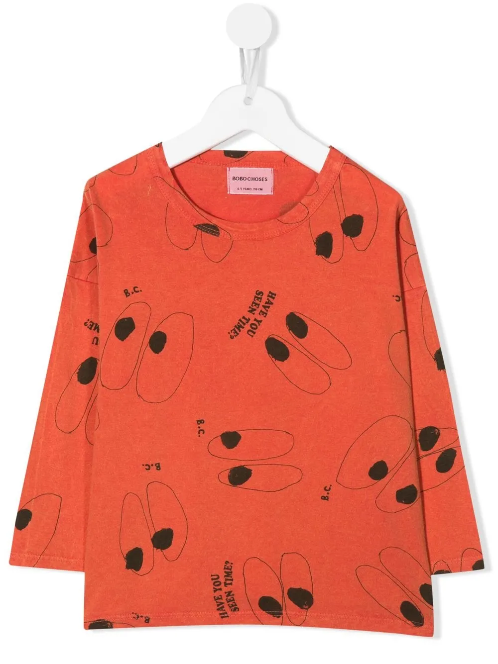 

Bobo Choses playera con estampado gráfico - Naranja