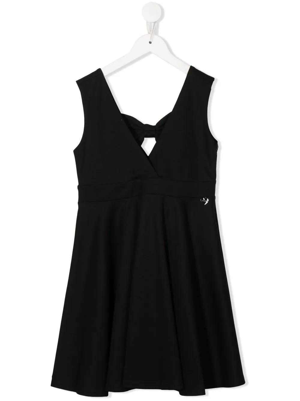 

TWINSET Kids vestido con abertura - Negro