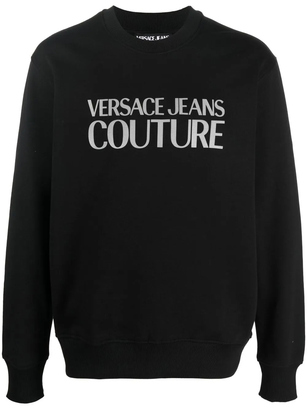 

Versace Jeans Couture sudadera con logo estampado - Negro