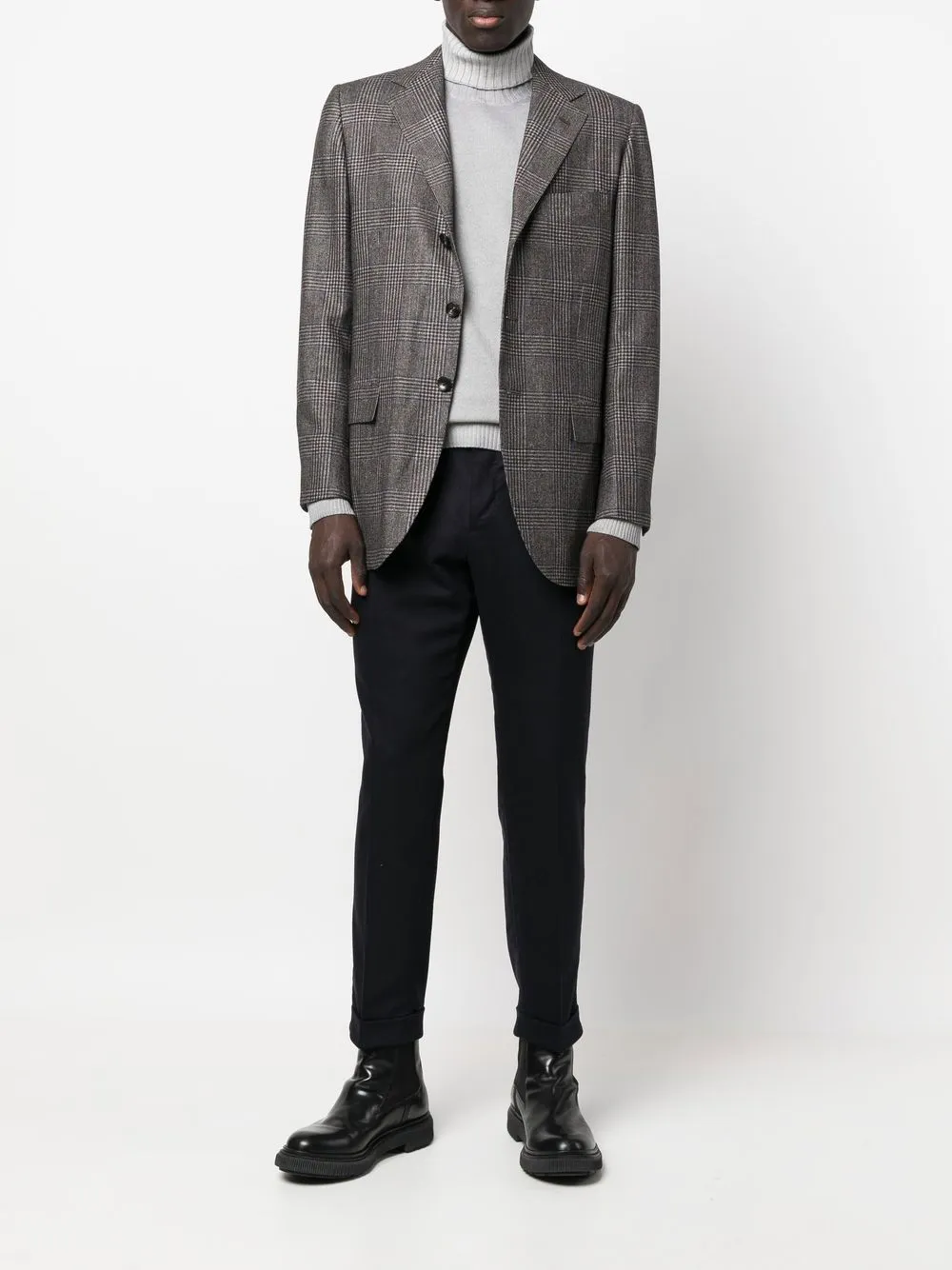 Malo Fijngebreide coltrui - Grijs