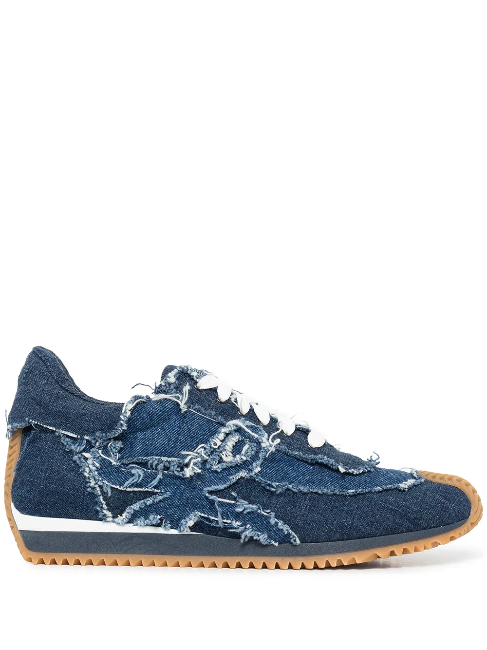 

LOEWE tenis deshilachados con Anagrama - Azul