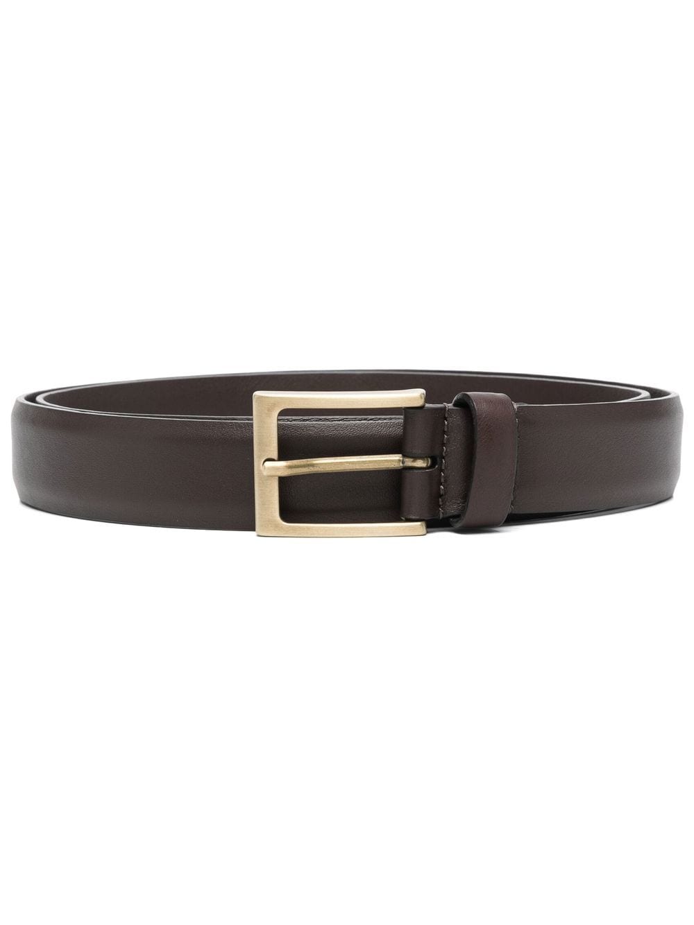 D4.0 Classic Leather Belt In Brown