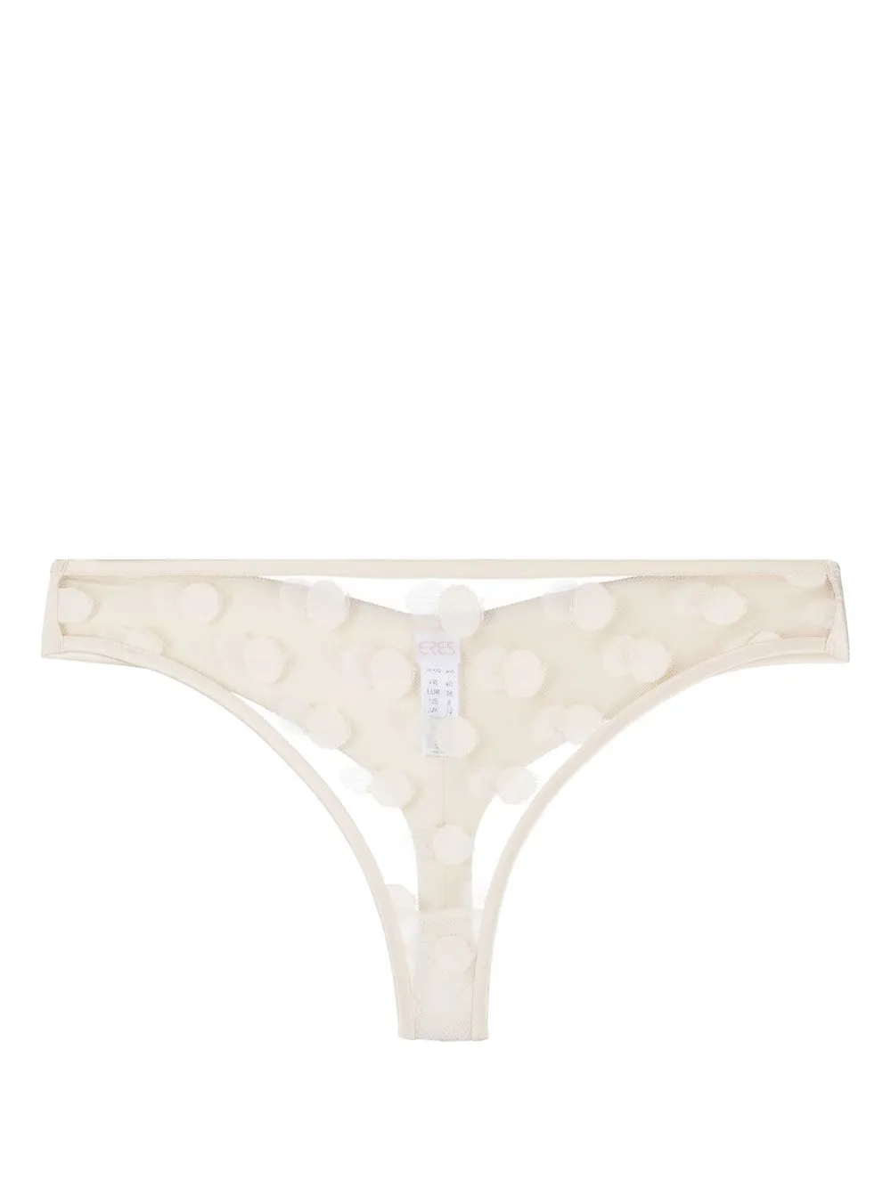 

ERES Autan tanga-style thong - Neutrals