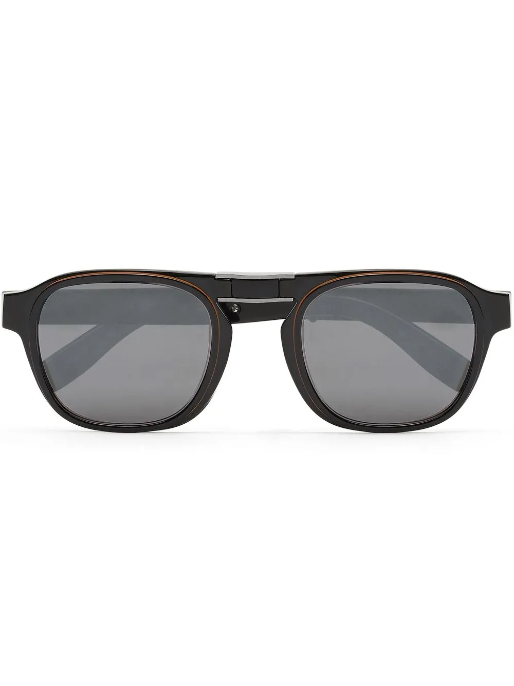 

Zegna lentes de sol con armazón cuadrada - Marrón