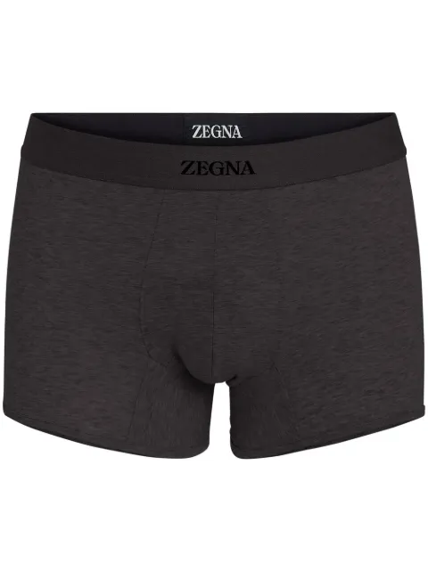 Zegna logo-waistband cotton boxers