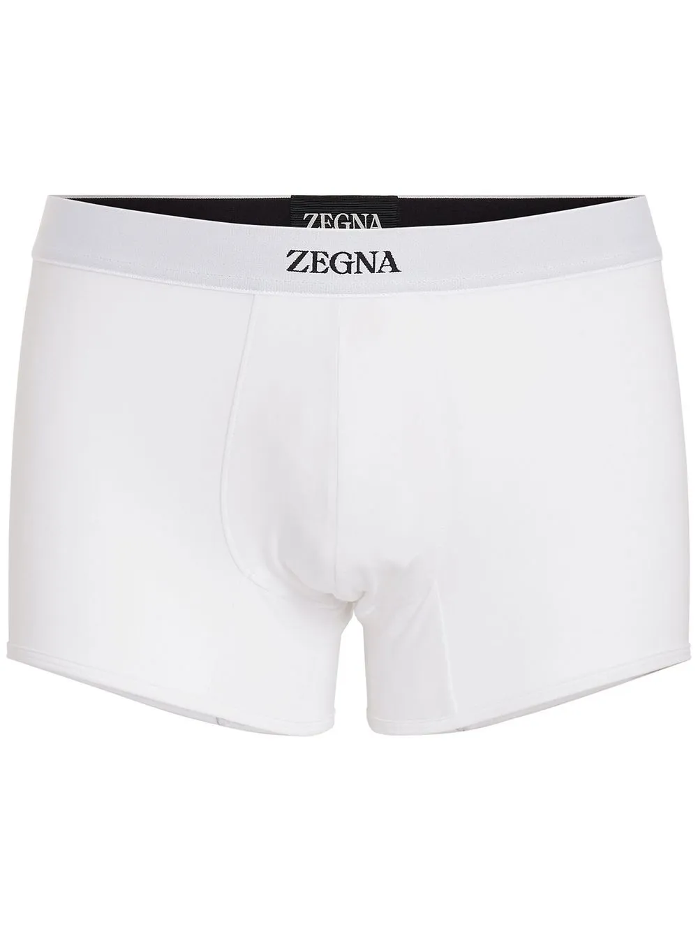 ZEGNA WAISTBAND-LOGO COTTON BOXERS