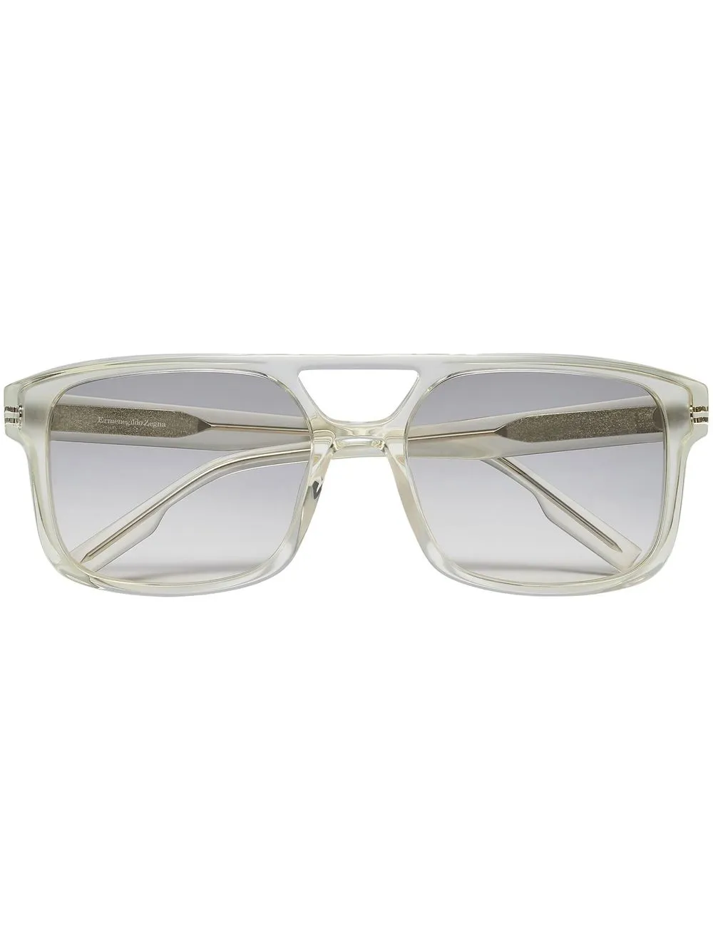 Zegna square-frame sunglasses | Grey | Image 1