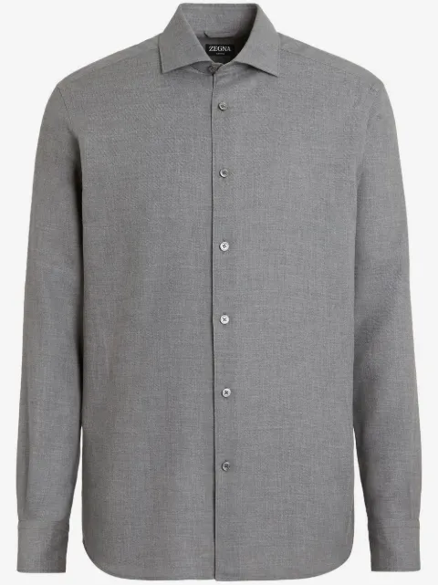 Zegna Cashco long-sleeve shirt