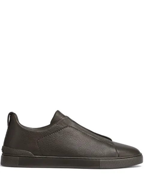 Zegna Sneakers mit Ziernähten