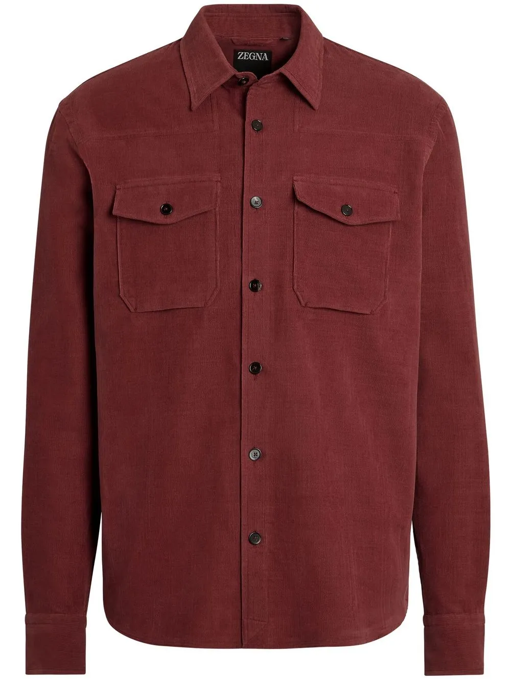 

Zegna camisa con botones - Rojo