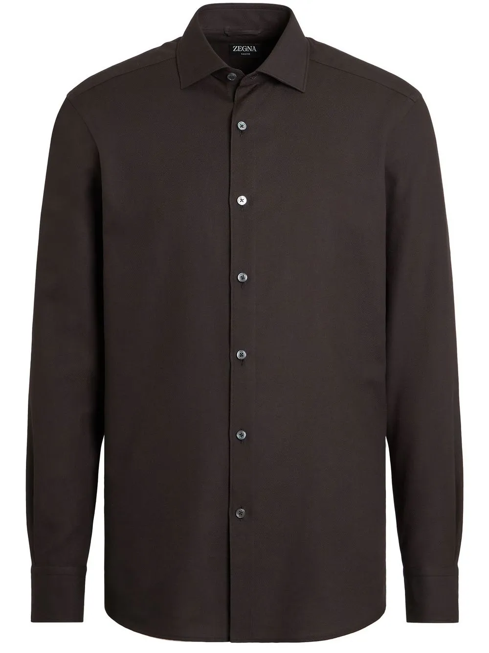 

Zegna camisa con botones - Marrón