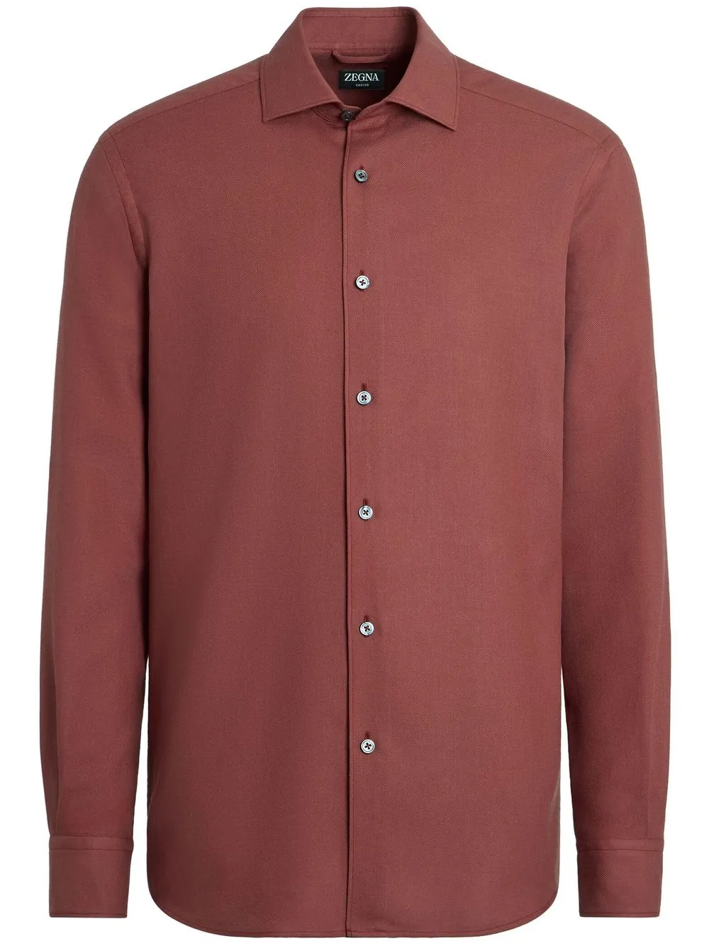 

Zegna camisa con botones - Marrón