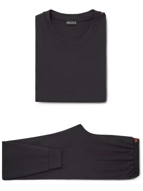 Zegna pyjama à manches longues