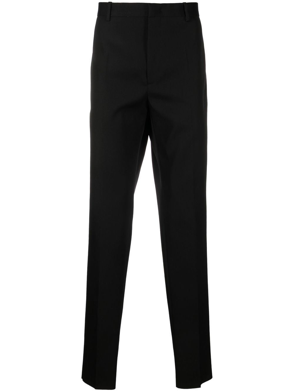 Jil Sander straight-leg wool trousers - Black