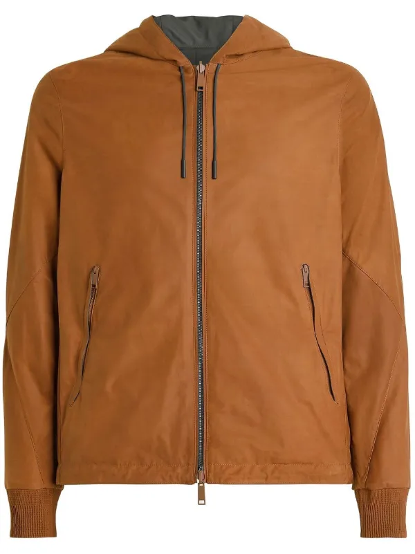 Zegna Reversible Hooded Bomber Jacket 