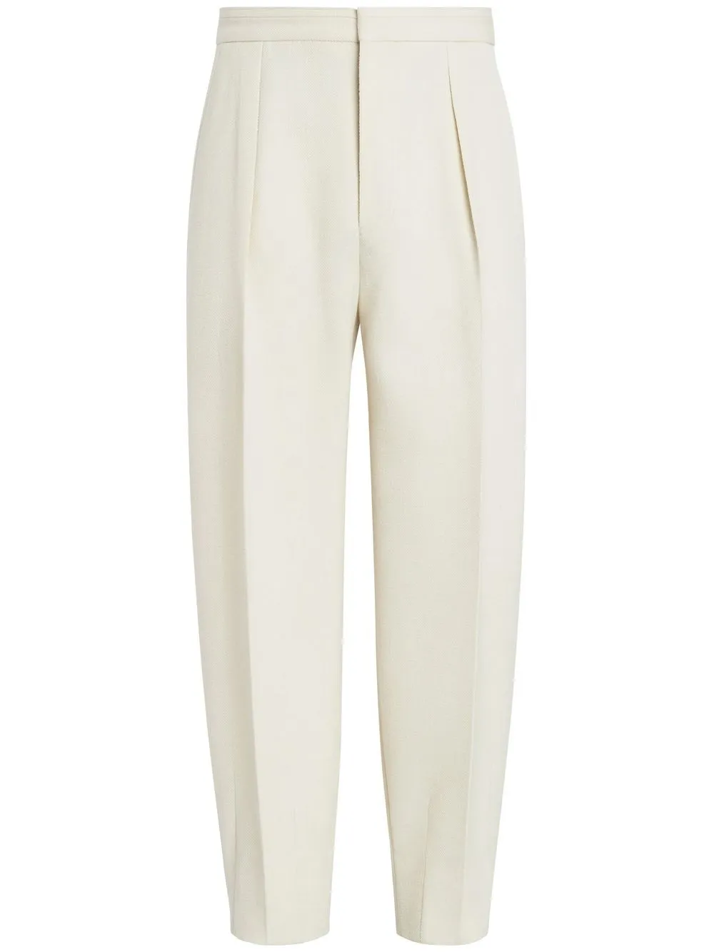 

Zegna pantalones tapered - Blanco