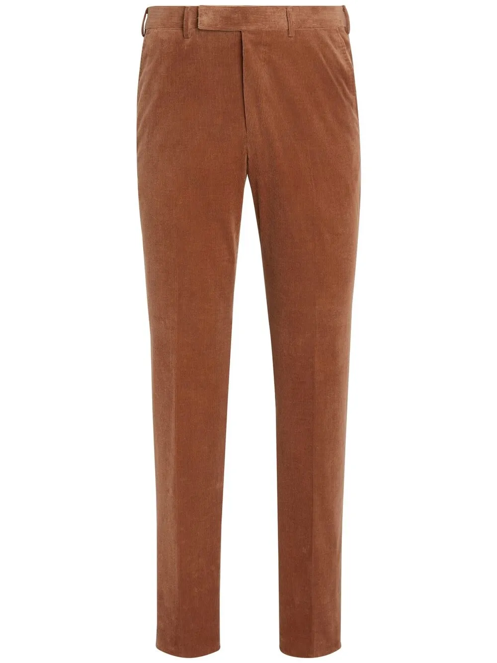 

Zegna Cashco corduroy tapered trousers - Brown