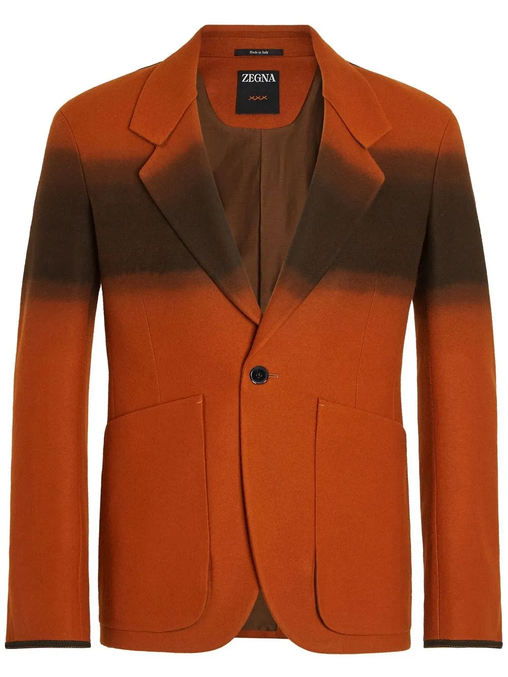 

Zegna blazer con efecto desgastado - Rojo