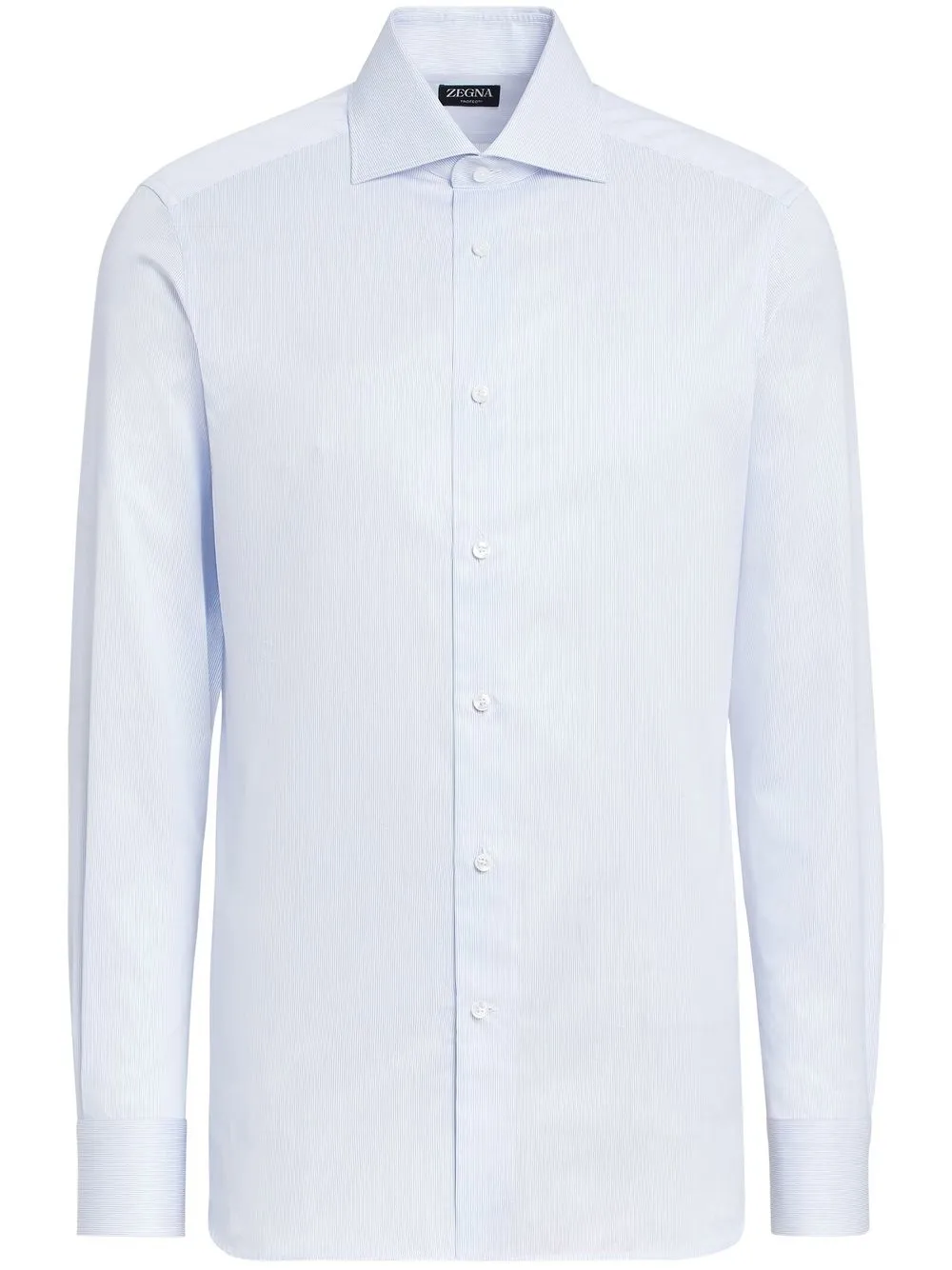 

Zegna camisa manga larga con botones - Azul