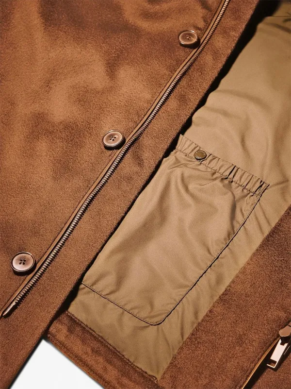 Zegna Elements Cima Oasi Cashmere Over Jacket | Brown | FARFETCH