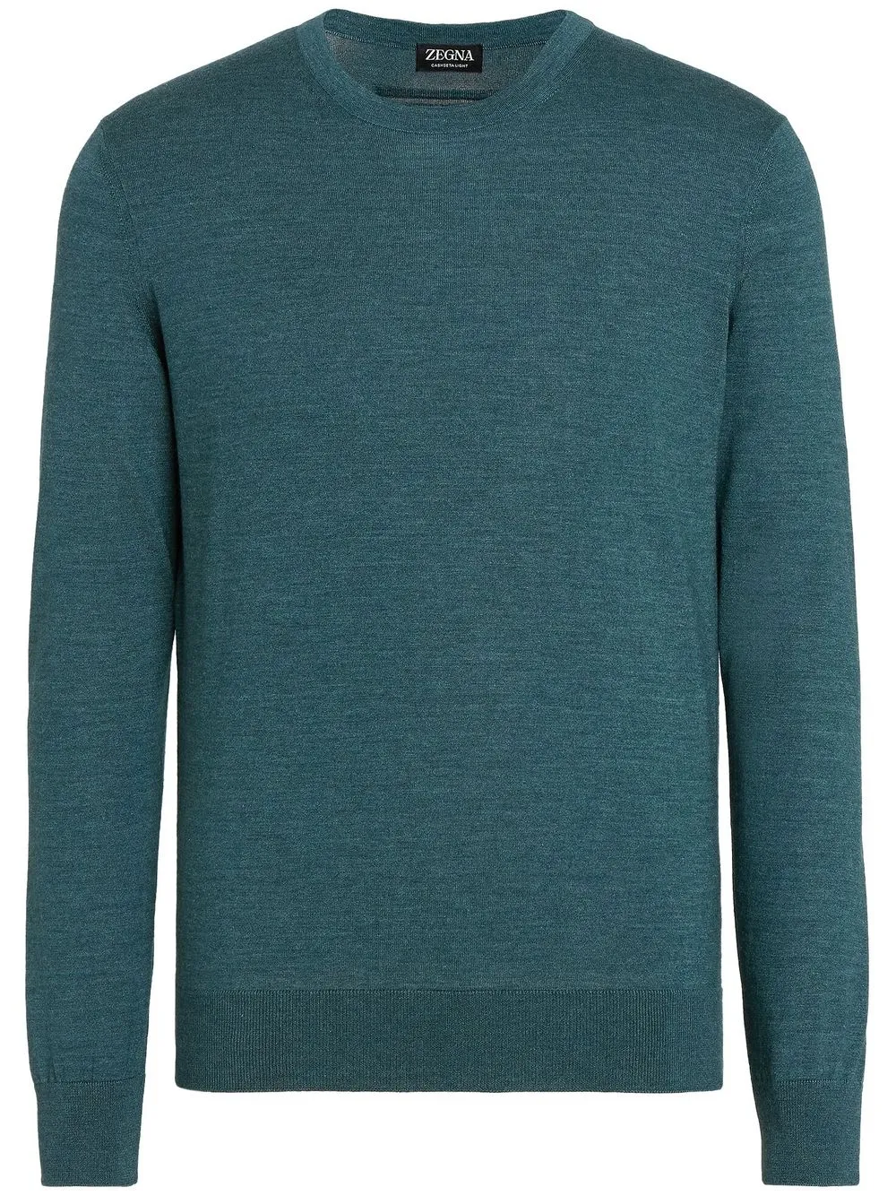 

Zegna suéter con efecto de melange - Verde